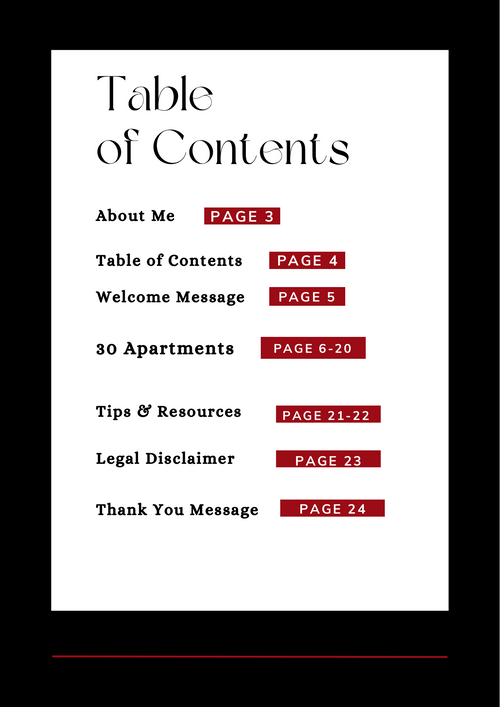 Apartment Guide: $1,500 & Under